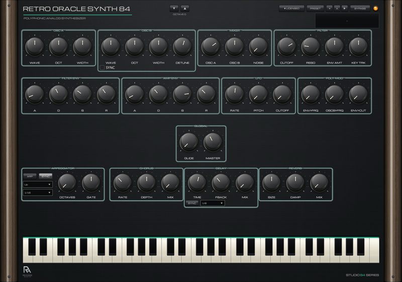Retro Oracle Synth 84